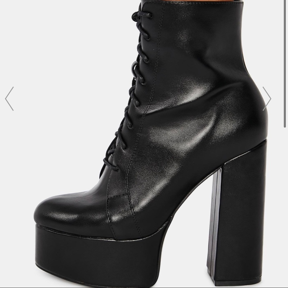 DOLLS KILL KILLER FEMME FLAIR PLATFORM BOOTS
